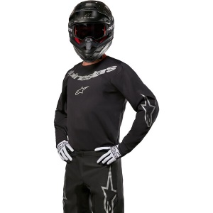 Tricou cross-enduro ALPINESTARS FLUID GRAPHITE 2024 - Img 5