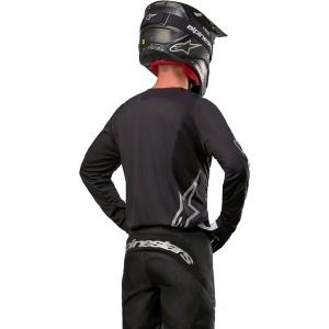 Tricou cross-enduro ALPINESTARS FLUID GRAPHITE 2024 - Img 6