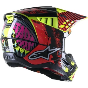 Casca cross-enduro Alpinestars Supertech S-M5 SOLAR FLARE - Img 2