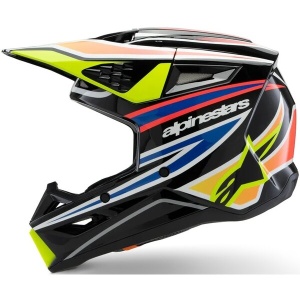 Casca cross-enduro de copii ALPINESTARS S-M3 YOUTH WURX ECE06 - Img 2