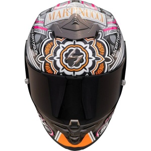 Casca sport SCORPION EXO-R1 EVO AIR FIM Racing #1 Aron Canet Replica - Img 3