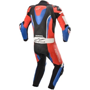 Combinezon de piele 1 piesa ALPINESTARS HONDA GP PRO V2 TECH-AIR COMPATIBLE - Img 2