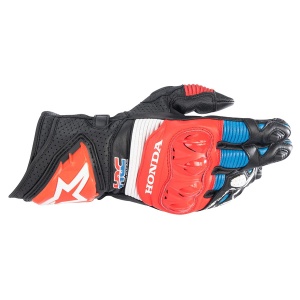 Manusi de piele racing ALPINESTARS HONDA GP PRO R3