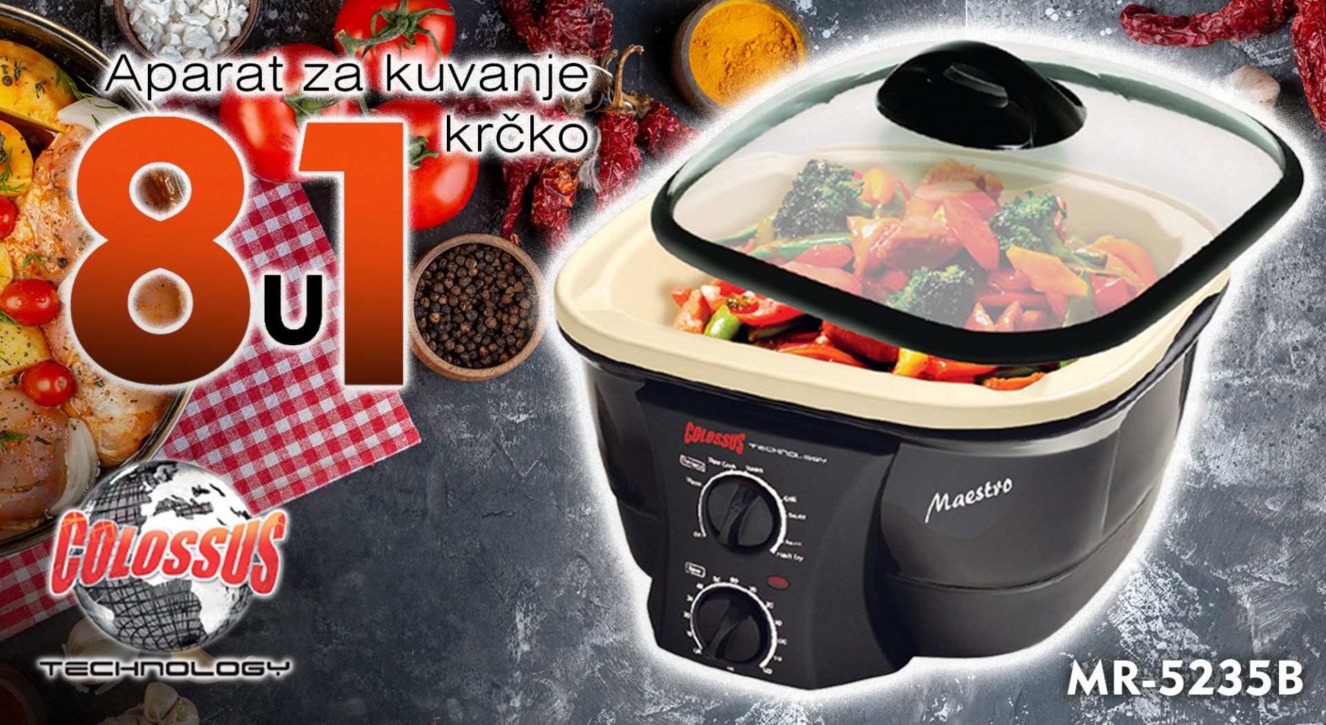 DELIMANO 8 in 1 Gourmet Cooker инструкция по эксплуатации онлайн страница 3