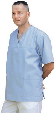 Medicinska bluza, muška, kratak rukav, VIKTOR artikal 13161