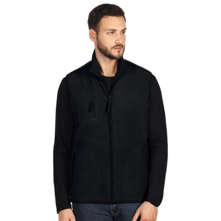Prsluk od polara POLARIS VEST plava teget