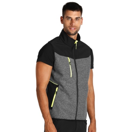Softshell prsluk PANTHER GREY VEST