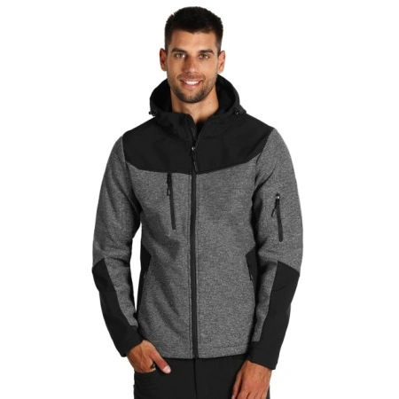 Softshell jakna PANTHER GREY JACKED