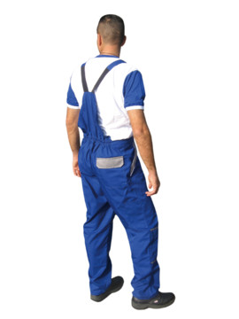 Radne pantalone sa tregerima i ojačanjima 1