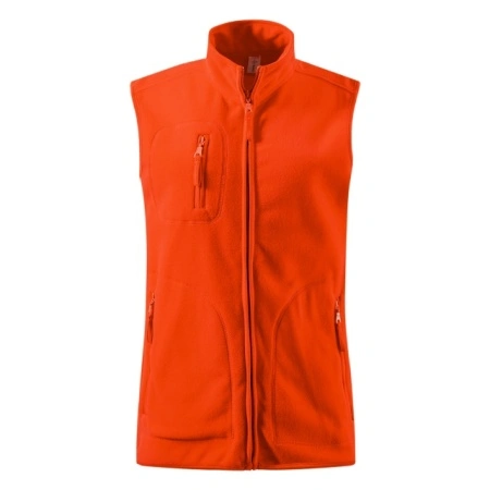 Prsluk od polara POLARIS VEST oranž