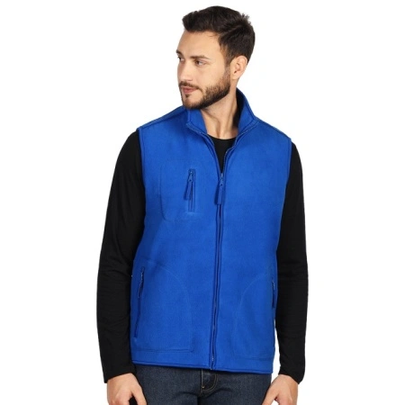 Prsluk od polara POLARIS VEST plava rojal