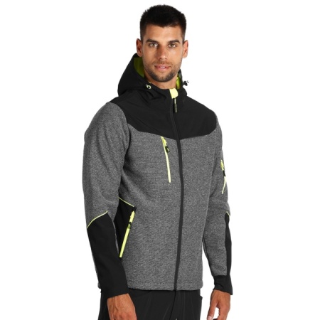Softshell jakna PANTHER GREY JACKED