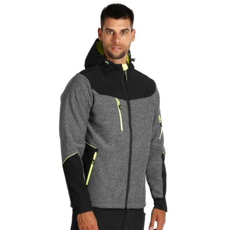 Softshell jakna PANTHER GREY JACKED