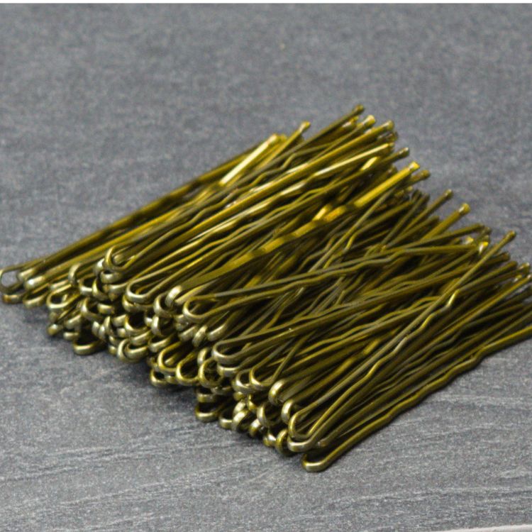 Agrafe blonde profesionale Amelly – 500 g, lungime 6 cm