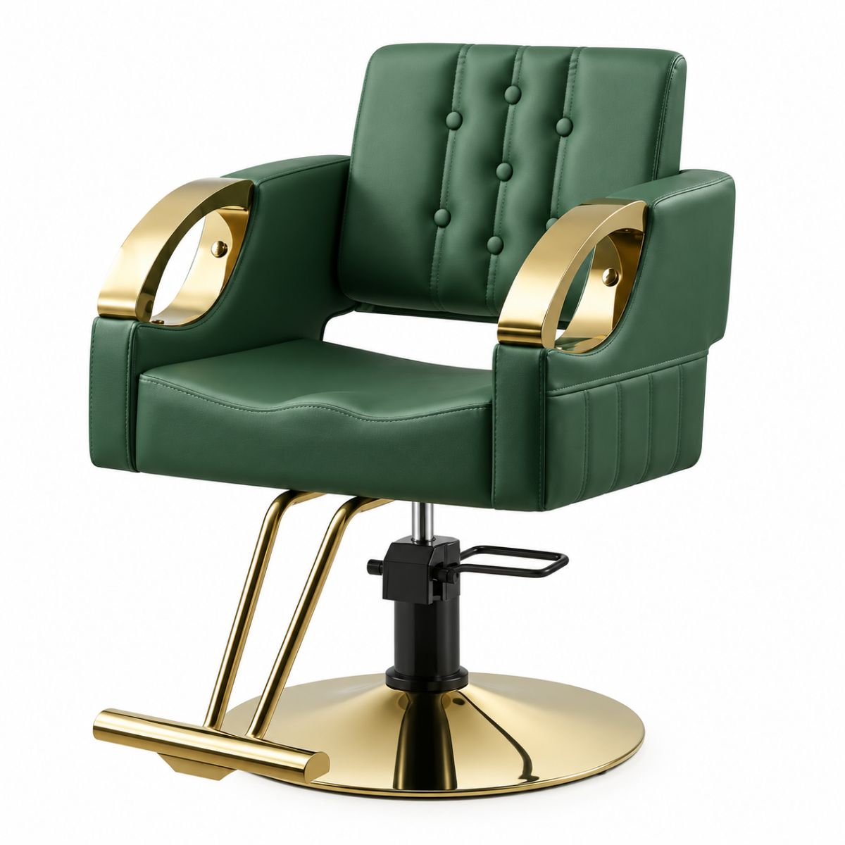 Scaun coafor Emerald Gold