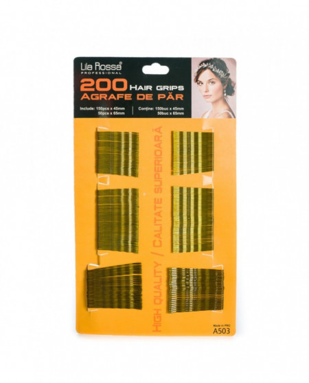 Agrafe pentru coafor coafura frizerie 200 buc Blonde