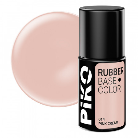 Baza Piko Rubber, Base Color, 7 ml, 014 Pink Cream