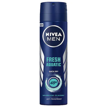 Deodorant spray Nivea Men Fresh Aquatic, 150 ml