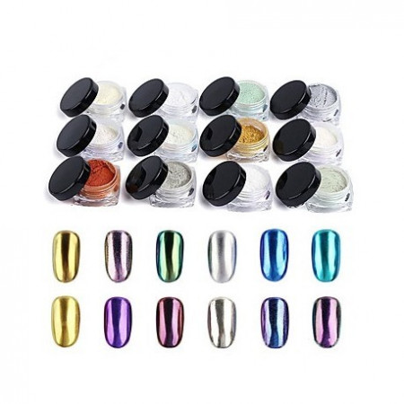 PIGMENT CU EFECT DE OGLINDA 12BUC