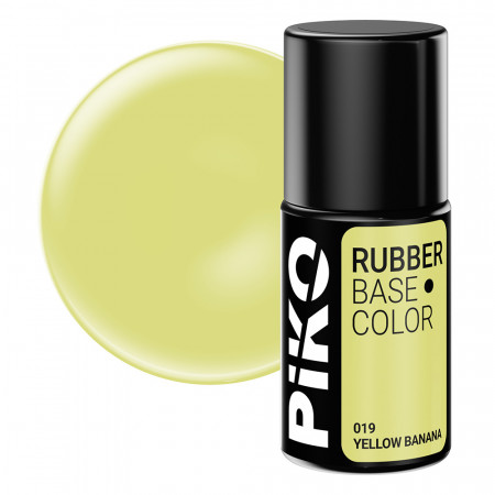 Baza Piko Rubber, Base Color, 7 ml, 019 Yellow Banana