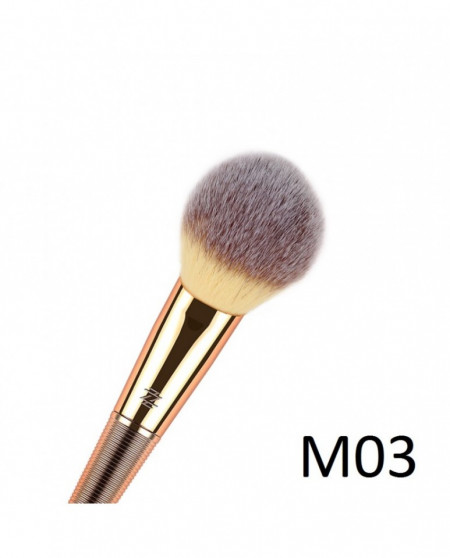 Pensula profesionala machiaj pentru iluminator ca varf ascutit  Model 3