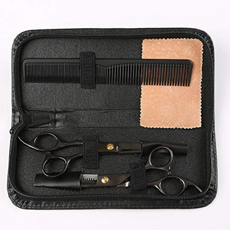 Set foarfeca de tuns si filat Balmus 6" pentru frizerie coafor salon cu geanta si piepten