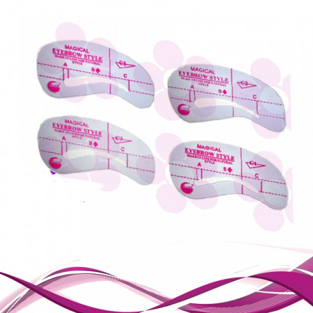Sabloane sprance set 4 forme