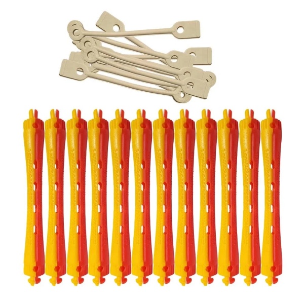 Set bigudiuri permanent cu elastic