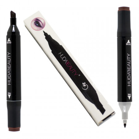 Marker semipermanent creion sprancene Maro cu 2 capete tatuaj