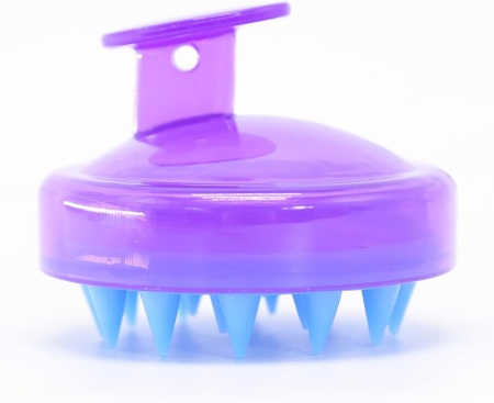 Perie pentru Masaj Capilar, Samponare si Curatare Scalp, Stimulare Crestere Par, Silicon