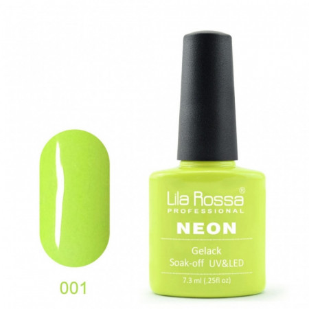 Oja semipermanenta Lila Rossa 7.3 ml NEON 001