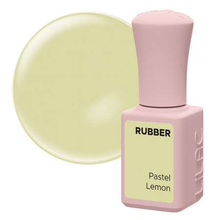 Oja semipermanenta Lilac Rubber Pastel Lemon 6 g