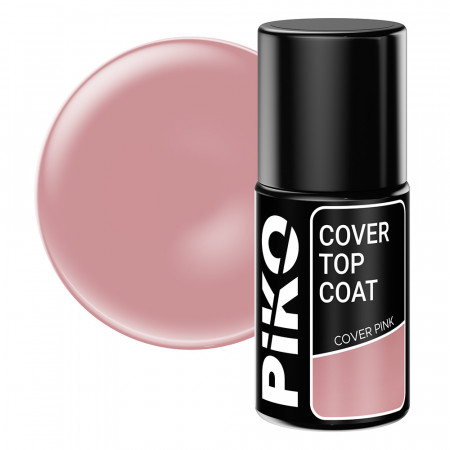 Top coat Piko, Cover Top, 7 ml, Cover Pink