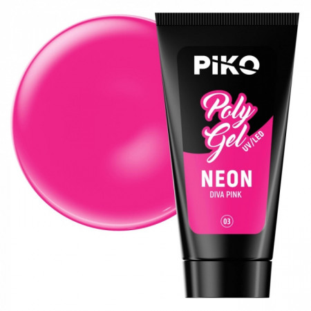 Polygel Neon Piko 30 ml Diva Pink