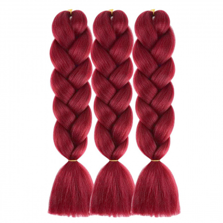 Extensii colorate pentru impletituri · rosu cranberry
