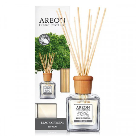 Odorizant cu betisoare AREON Home Perfume Black Crystal, 150ml