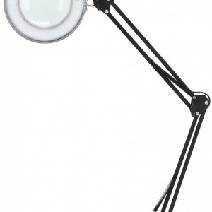 Lupa cosmetica neagra cu roti, 12 W, 2400 lumeni - Img 2