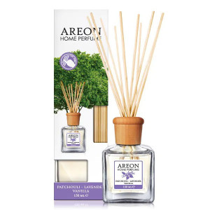 Odorizant cu betisoare AREON Home Perfume Patchouli Lavender Vanilla, 150ml
