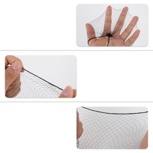 Plasa pentru coc negru, set 50 bucati – plase par pentru coc, accesorii frizerie coafor - Img 5
