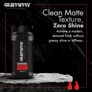 Pudra de volum - Gummy Powder Wax Volum Effect 20g - Volum, Textură și Finish Mat - Img 5