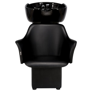 Scafa coafor profesionala, cu Bazin Ceramic, Neagra, Ruby - Img 3
