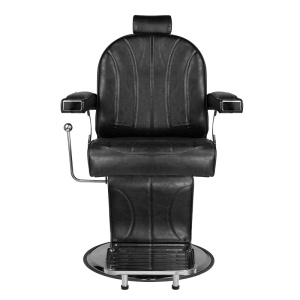 Scaun barber salon frizerie, inaltime reglabila, Negru SSB009 - Img 5