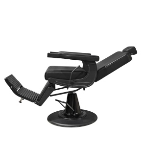 Scaun Frizerie Profesional Darren – Design Full Black și Performanță de Elită - Img 4