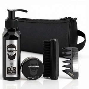 Set Basic Styling Îngrijire Barbă și Mustață Gummy – 5 Piese
