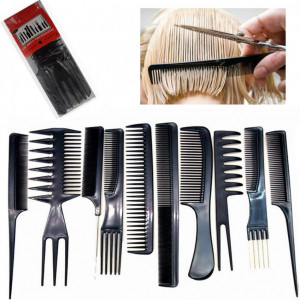 Set frizerie Ardette, Kids03, cu foarfeca de tuns si filat, pelerina tuns, pulverizator si 10 piepteni pentru copii - Img 2