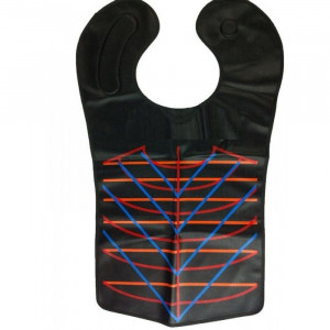 Set kit frizerie coafor foarfeca tuns filat pelerina vopsit piepteni geanta - Img 7