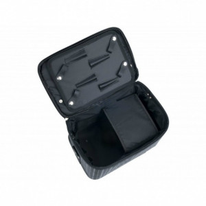 Set kit frizerie coafor foarfeca tuns filat pelerina vopsit piepteni geanta brici metalic NEOO - Img 5