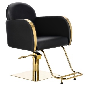 Set Mobilier coafor cu scafa frizerie, doua scaune coafor profesionale si oglinzi LED - Img 2
