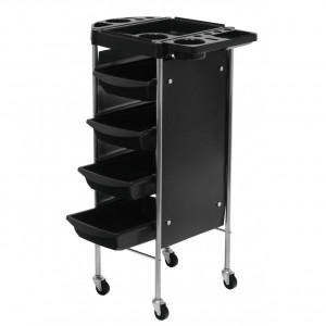 Ucenic coafor cu 4 sertare pentru saloane frizerie, coafor, barber shop Model BR008