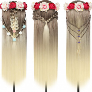Cap Practica Manechin Salon Frizerie Coafor, Blond Ombre, CPBO - Img 8